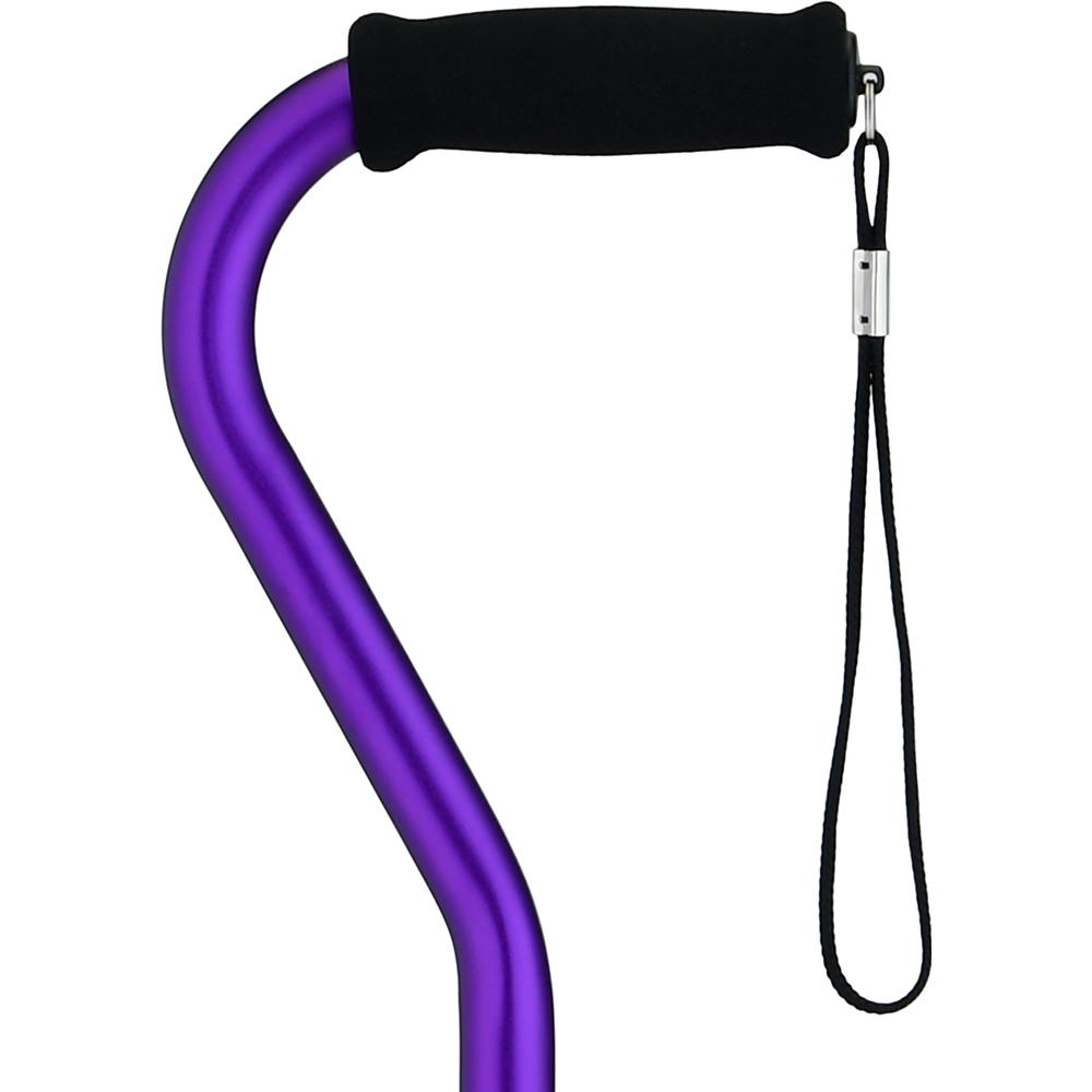 Heavy Duty Offset Cane Purple